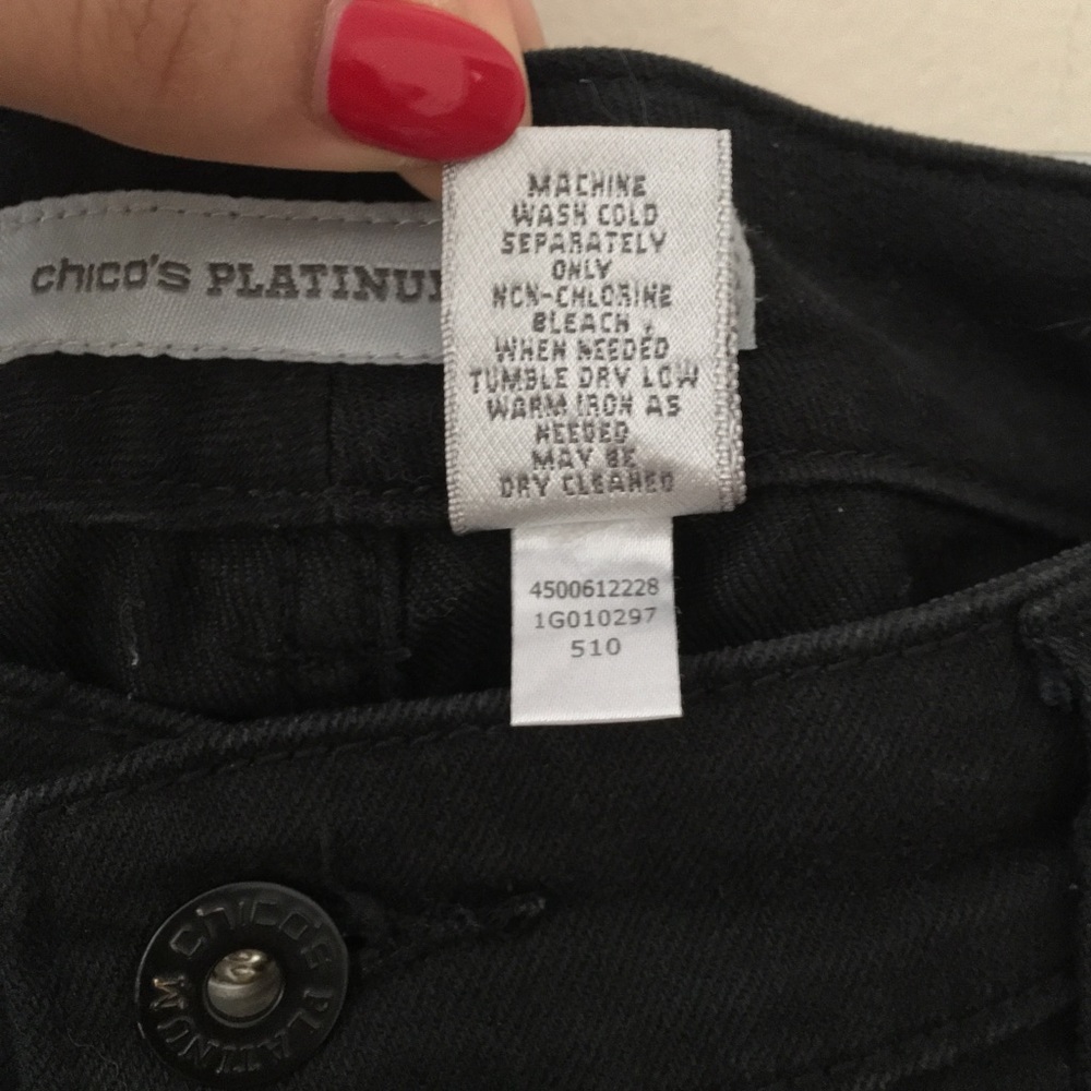 Chico’s Platinum Denim - Picture 6 of 6